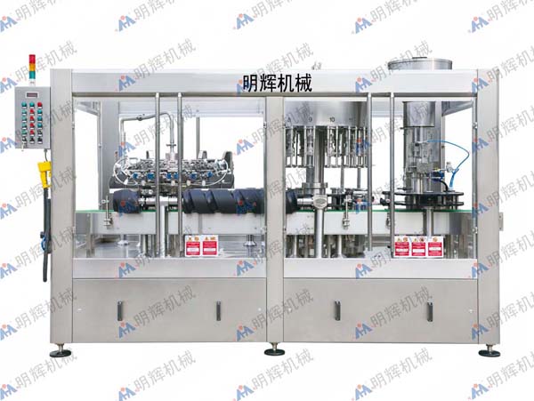 沖瓶、灌裝、打塞聯(lián)體機