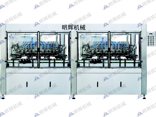 全自動(dòng)翻轉(zhuǎn)式?jīng)_瓶、吹氣、滴干聯(lián)體機(jī)